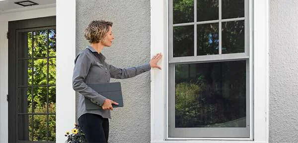 Chart showing Fibrex material is 2x more durable than standard vinyl windows